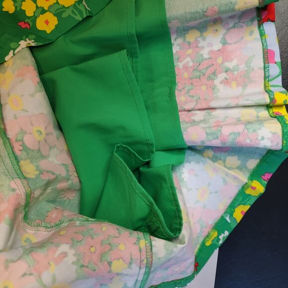 Talbots Springtime Floral Shift Dress in Green/Multicolor Size 2 Petite - Picture 9 of 13